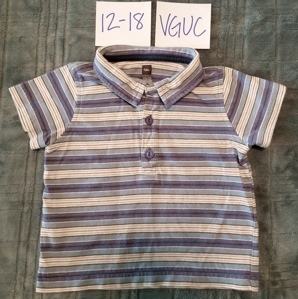 12-18 Tea Collection polo style shirt